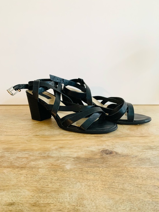 Forever 21 Shoes - Forever 21 Strappy Block-Heel Sandals
